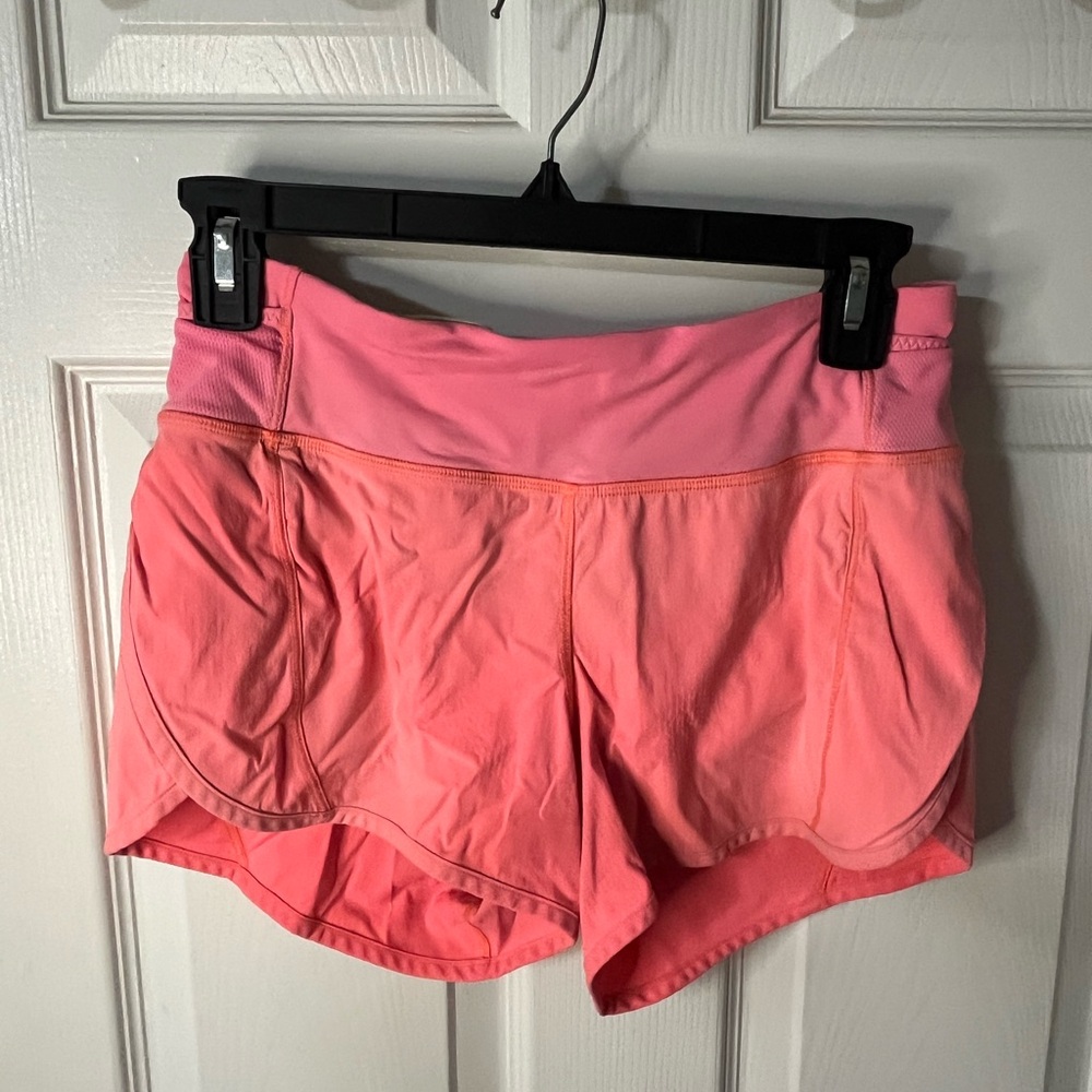 Women's Pink lululemon Shorts - Picture 2 of 9